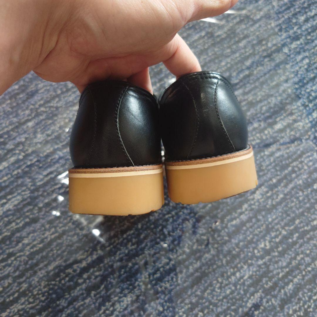 RADRONG ブラック デッキシューズ