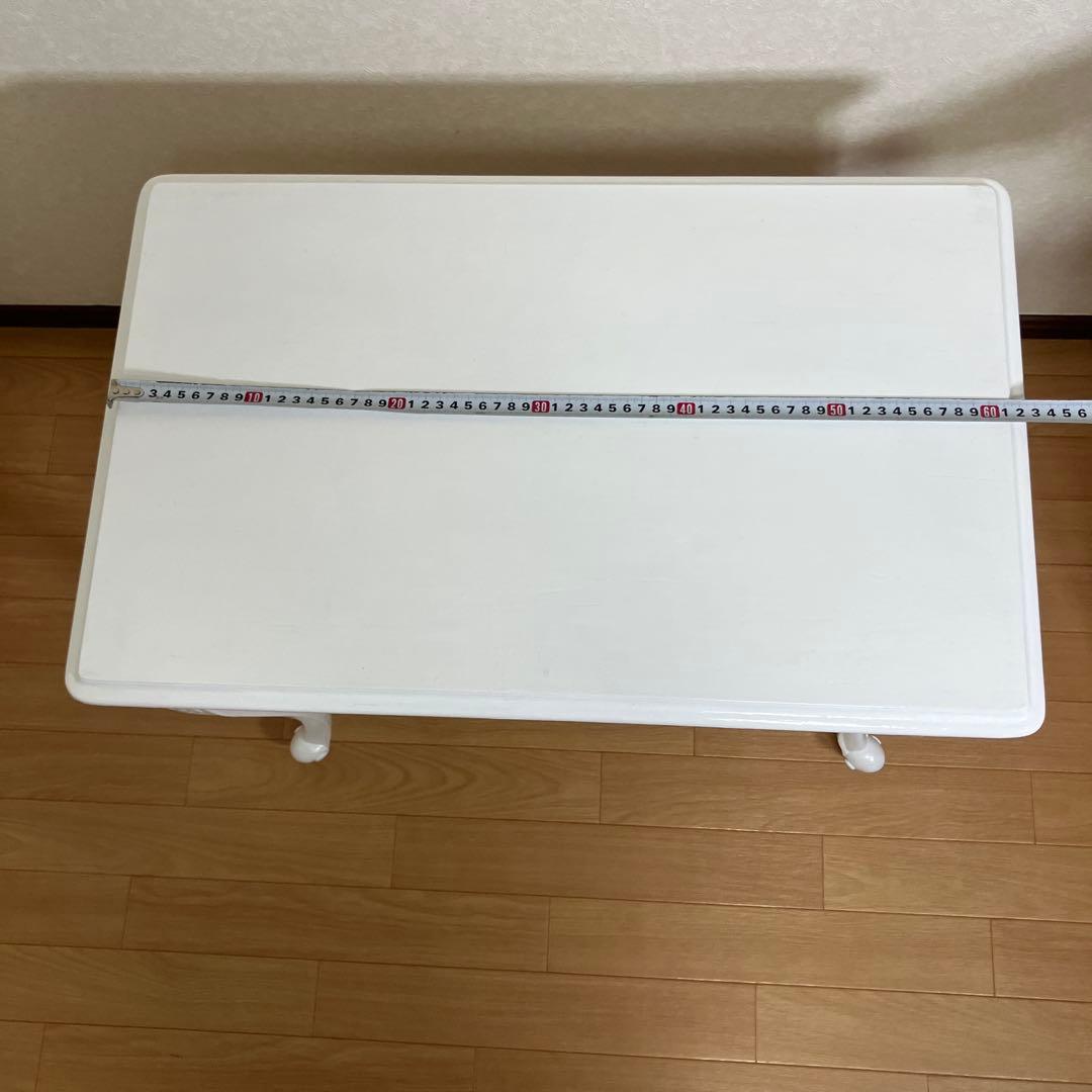 姫系 アンティーク風 猫足 ゴールドレリーフ デスク ロココ風