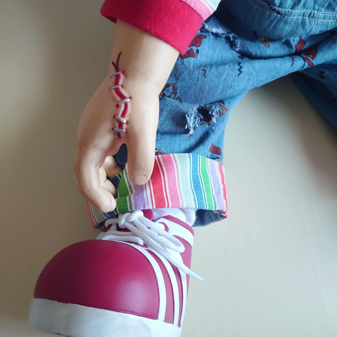 チャッキー　フィギュア　等身大カスタムあり　ジャンク　チャイルドプレイ