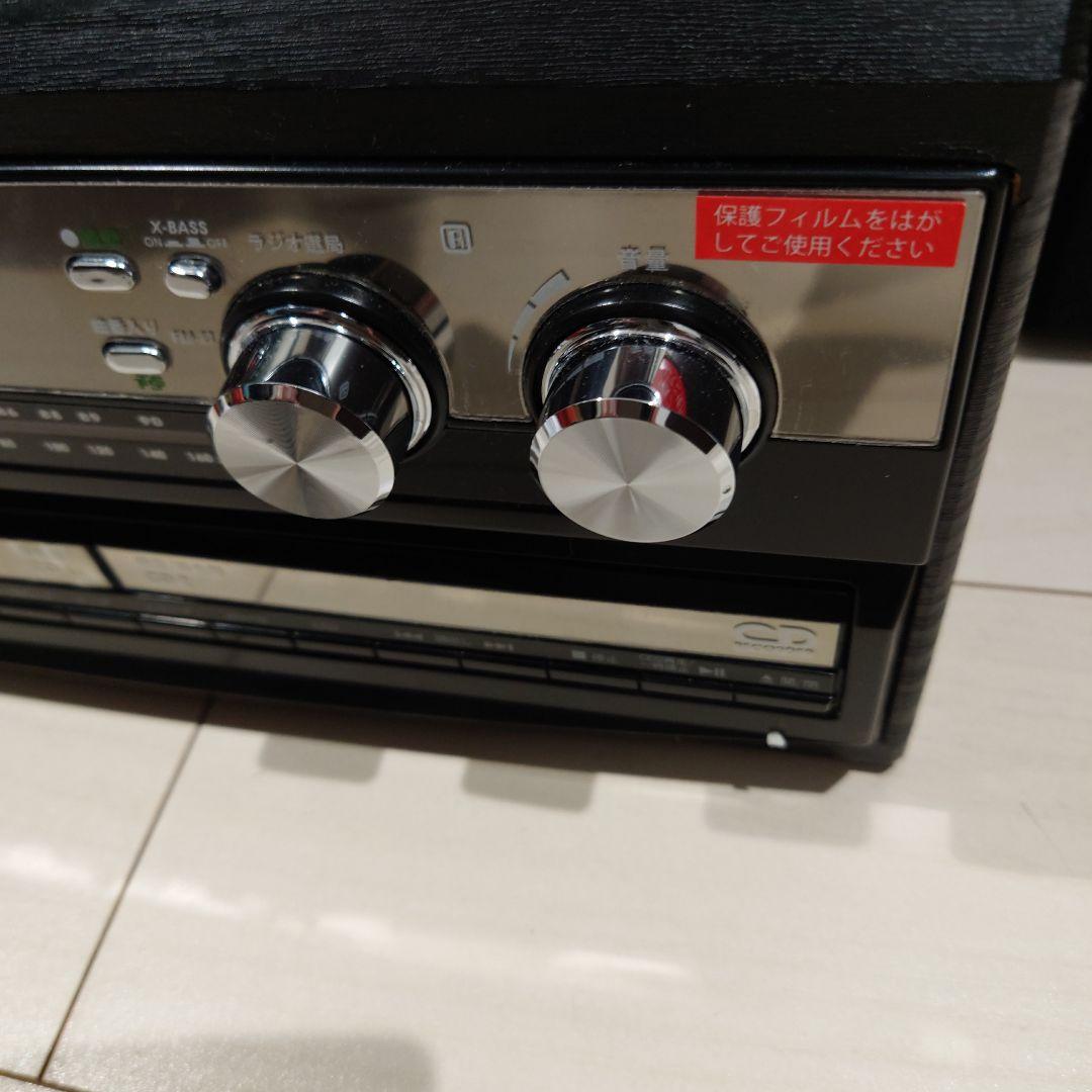 とうしょう CDコピー機能搭載マルチプレーヤー TCDR-186WC リモコン付