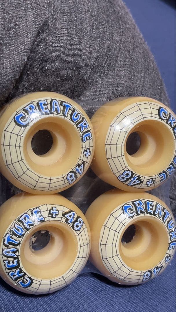 90s creature 48㎜　dead stock wheels