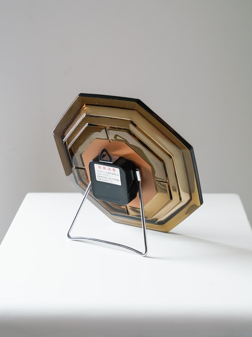 90's SASAKI \"SUNFORM\"CLOCK ガラス 時計 モダン