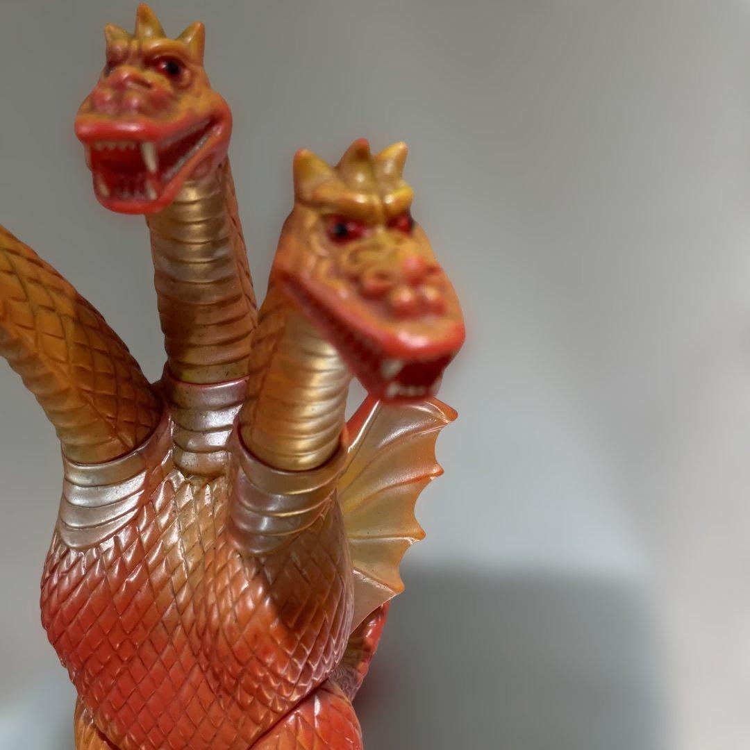 マルサン電撃怪獣大作戦 キングギドラ ソフビ フィギュア キングギドラ