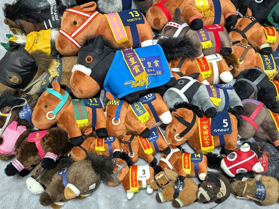 サラブレッドコレクション big ぬいぐるみ マスコット 競馬 ダービーまとめ