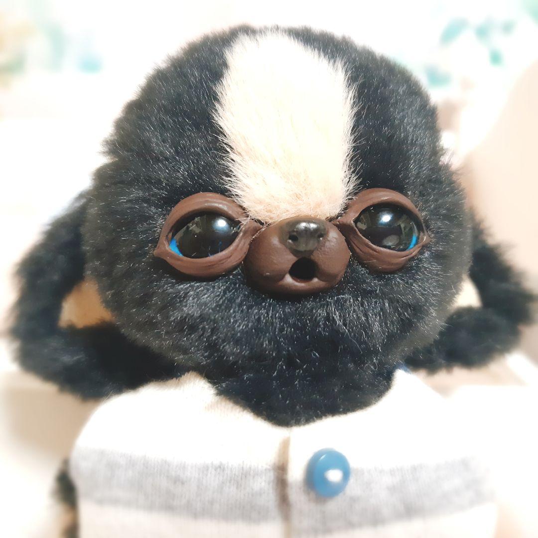 チワボボちゃん② おしゃぶり付き アートドール ぬいぐるみ チワボボ