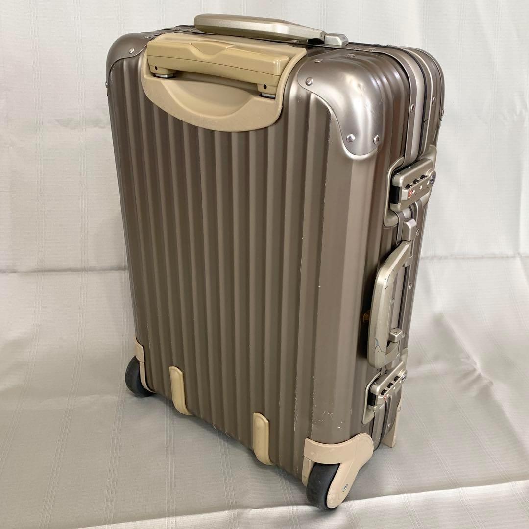 Rimowa スーツケース topas シャンパンゴールド リモワ 32L トパーズ