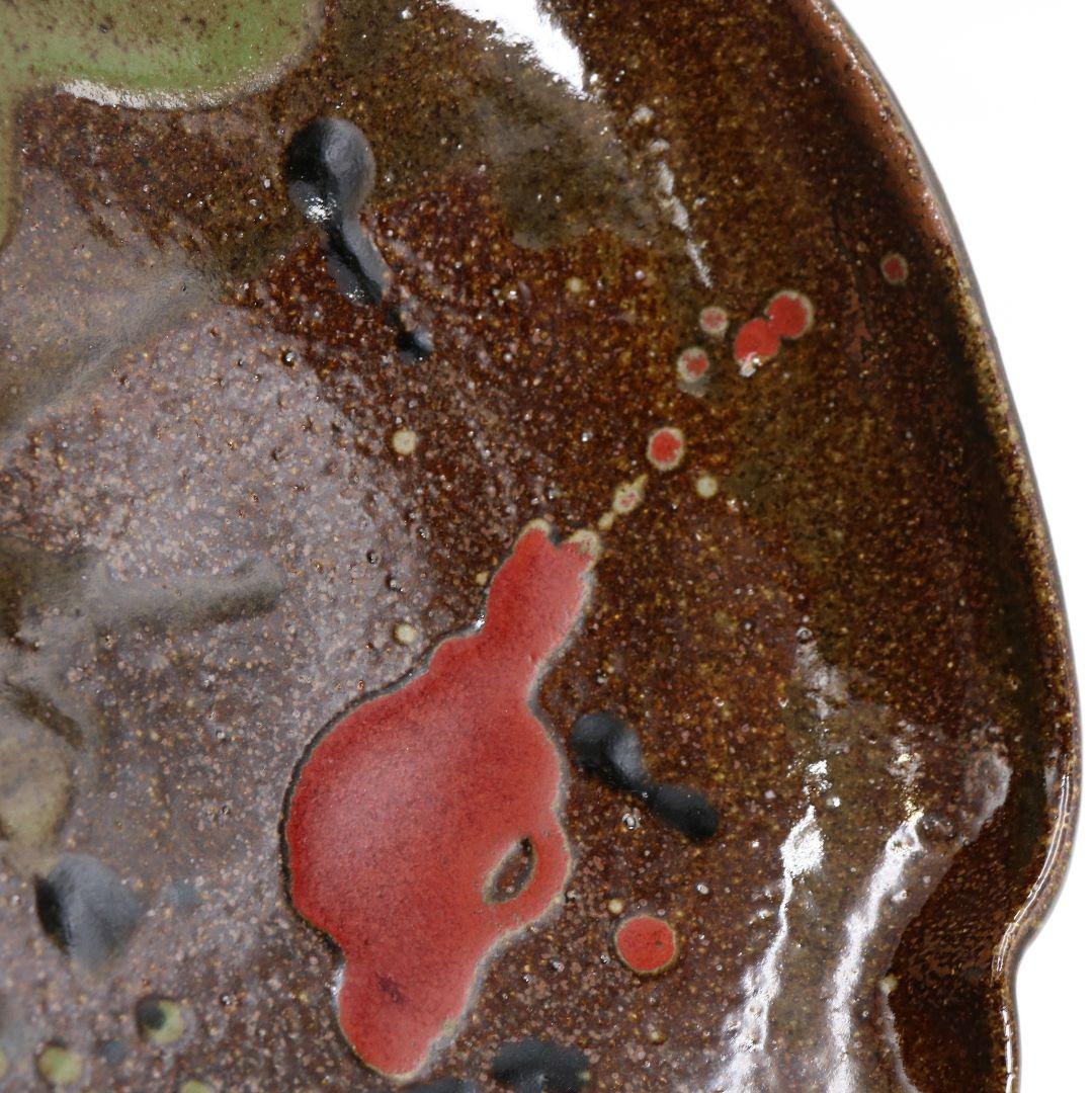 河井寛次郎作 三色打薬鉢 DZ377 GB1 - メルカリ