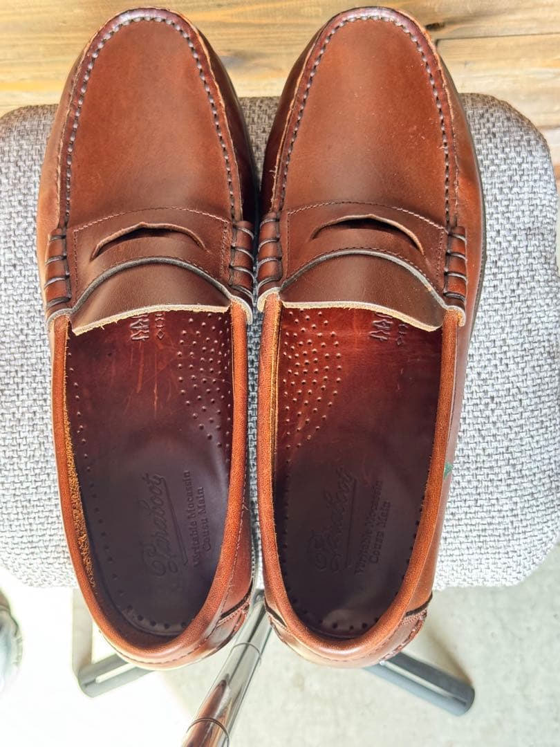 【美品】PARABOOT CORAUX UK7.5 26cm