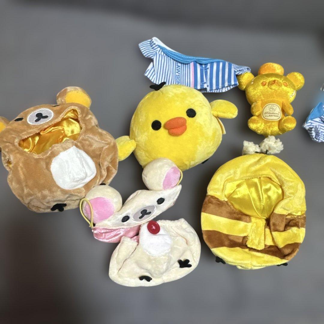 希少♡リラックマ　ローソンコラボ　ぬいぐるみ　着せ替えグッズ大量まとめ売り