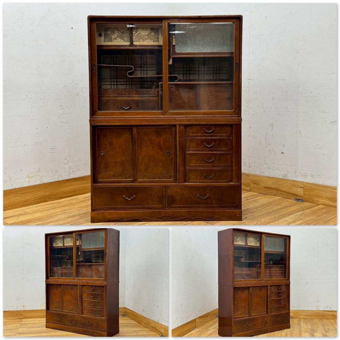 希少】福島民芸 民芸家具 箪笥 和箪笥 整理タンス アンティーク けやき