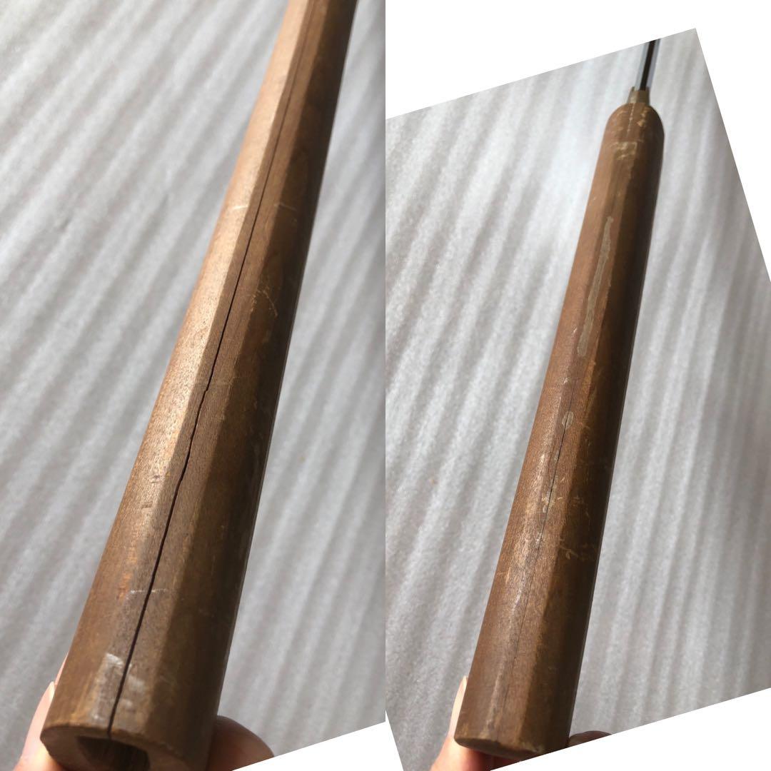 居合練習刀 白鞘　鞘付き長さ約103cm 鞘抜き816g