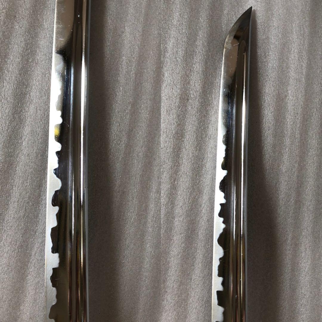 居合練習刀 白鞘　鞘付き長さ約103cm 鞘抜き816g