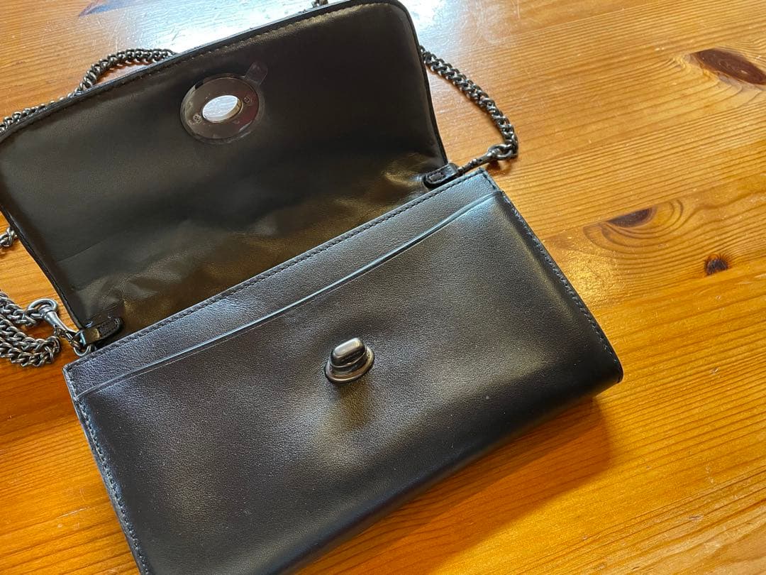 コーチ　チェーン　ショルダーバッグ