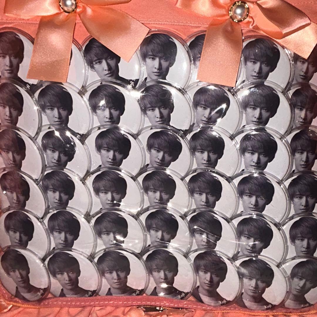 SnowMan 向井康二 缶バッジ 42個 痛バッグ - メルカリ