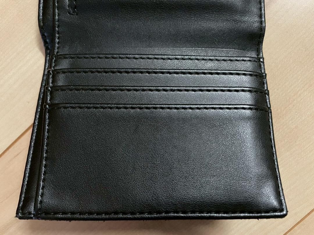 ステラマッカートニー　三つ折り財布　財布 ウォレット コンパクト　ファラベラ　黒