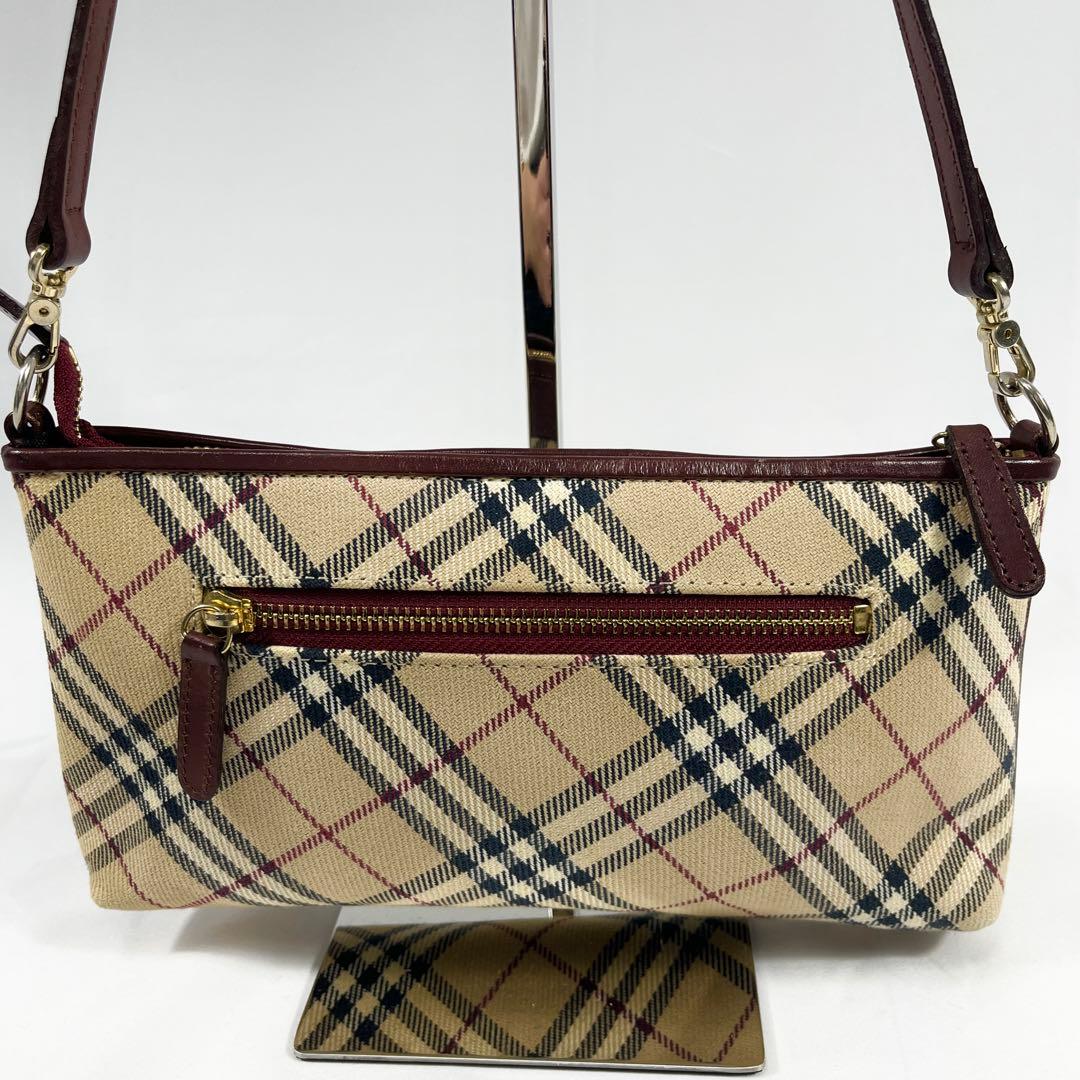 ✨美品 BURBERRY BLUE LABEL アクセサリーポーチ ノバチェック