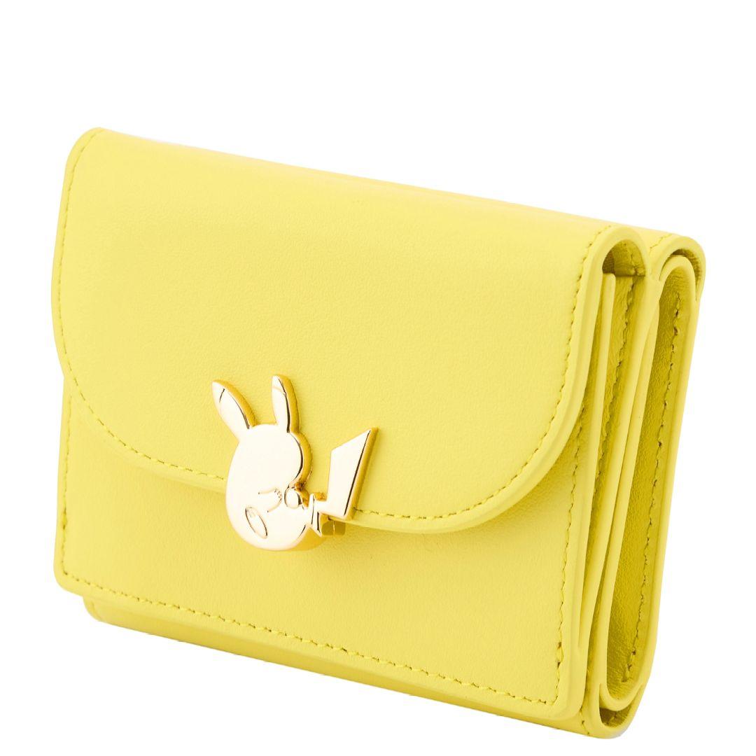 ポケモンセンターオリジナル 本革三つ折り財布 「ピカチュウ」