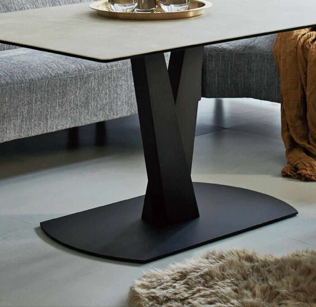 セラミックテーブル ライトグレー