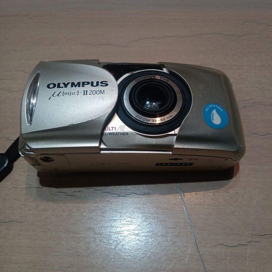 OLYMPUS μ[mju:]-II 200M コンパクトフィルムカメラジャンク - メルカリ
