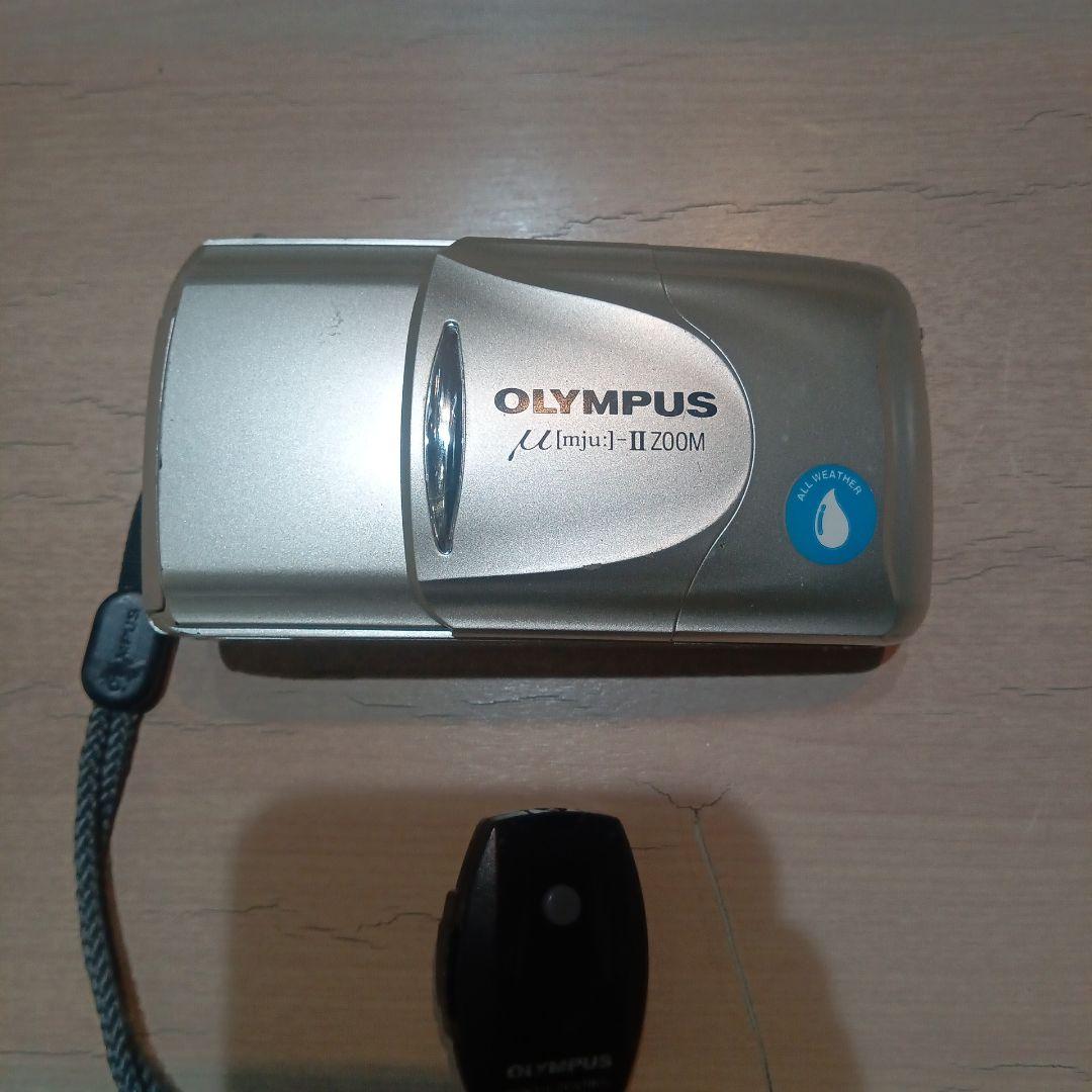 OLYMPUS μ[mju:]-II 200M コンパクトフィルムカメラジャンク - メルカリ