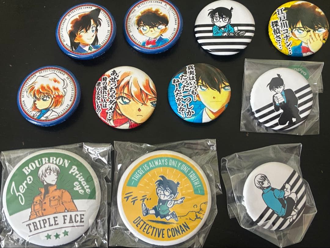 名探偵コナン 青山剛昌ふるさと館 缶バッジ セット - メルカリ
