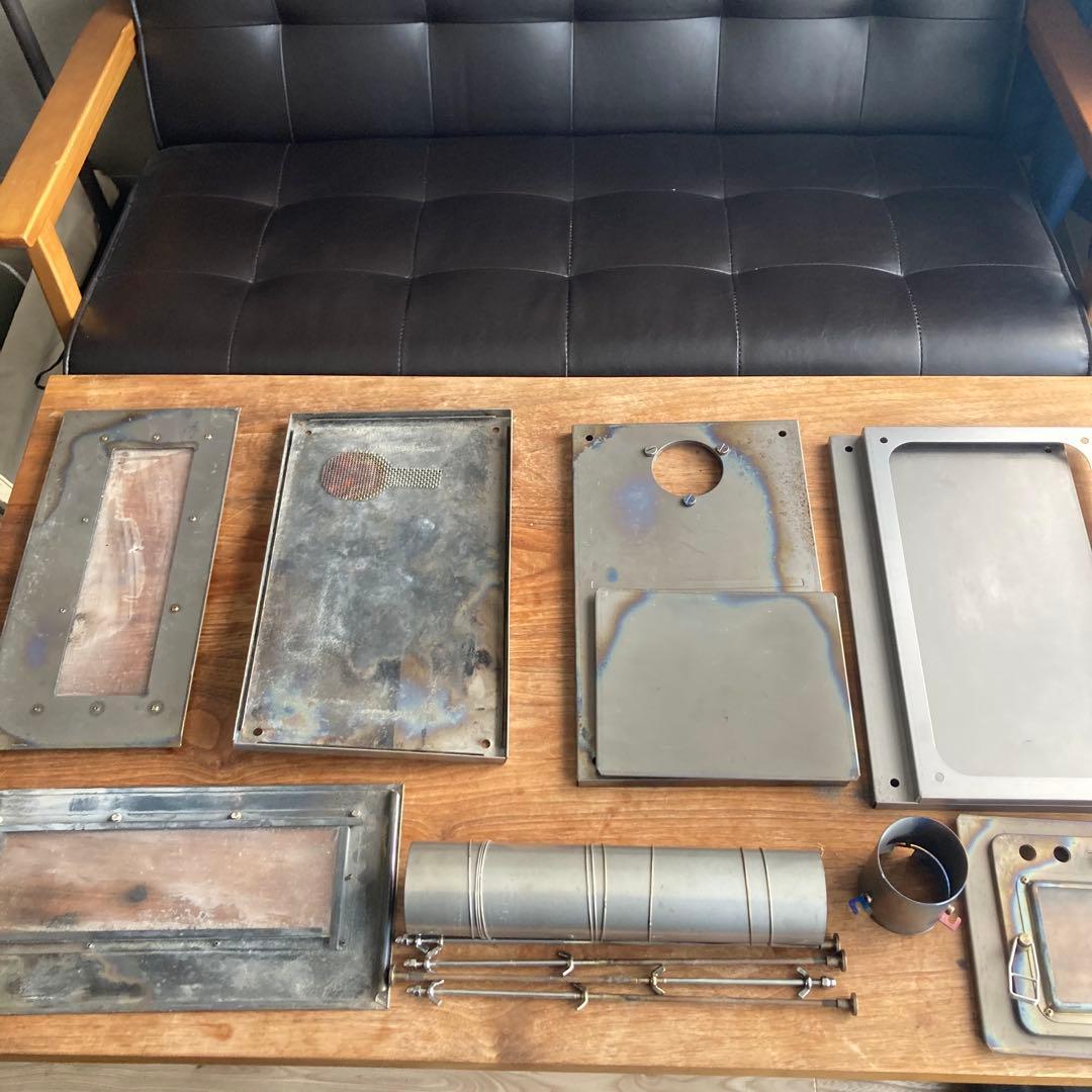 【収納ケース付】WILD WILD WEST チタン 薪ストーブ