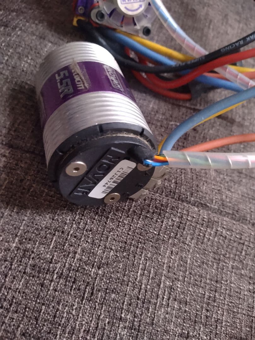 NOVAK Velocity 5.5RブラシレスモーターGTBアンプセット