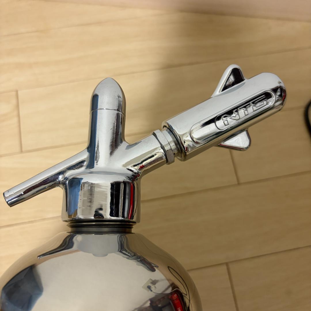 【希少・未使用】NTGステンレスサイホン 炭酸メーカー