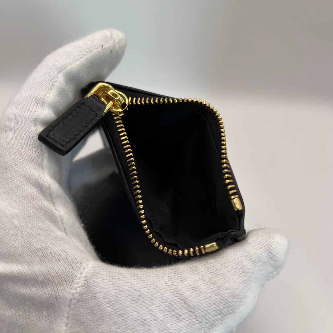 MARNI 三つ折り財布 PRISMA ブラック ゴールド 財布 ウォレット 黒