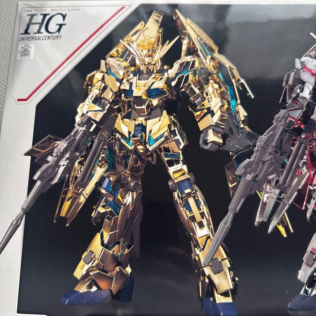 【限定販売】HG ユニコーンガンダム 3号機フェネクスゴールド & シルバー2体