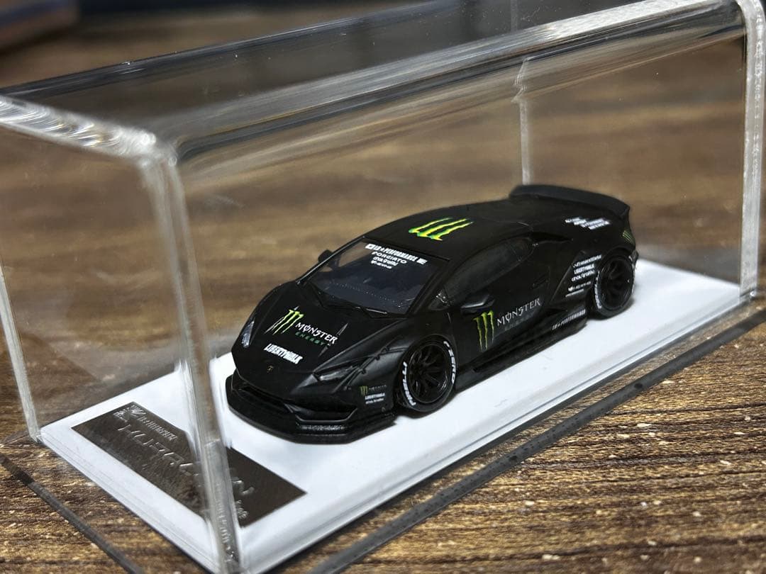 ミニカー Lamborghini Huracan Monster Energy 1/64