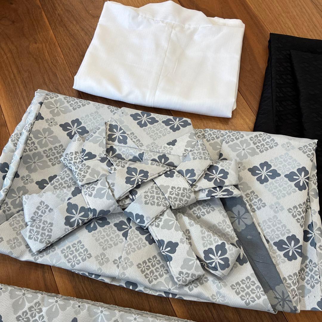 【美品】五歳七歳男児 七五三着物＆袴セット