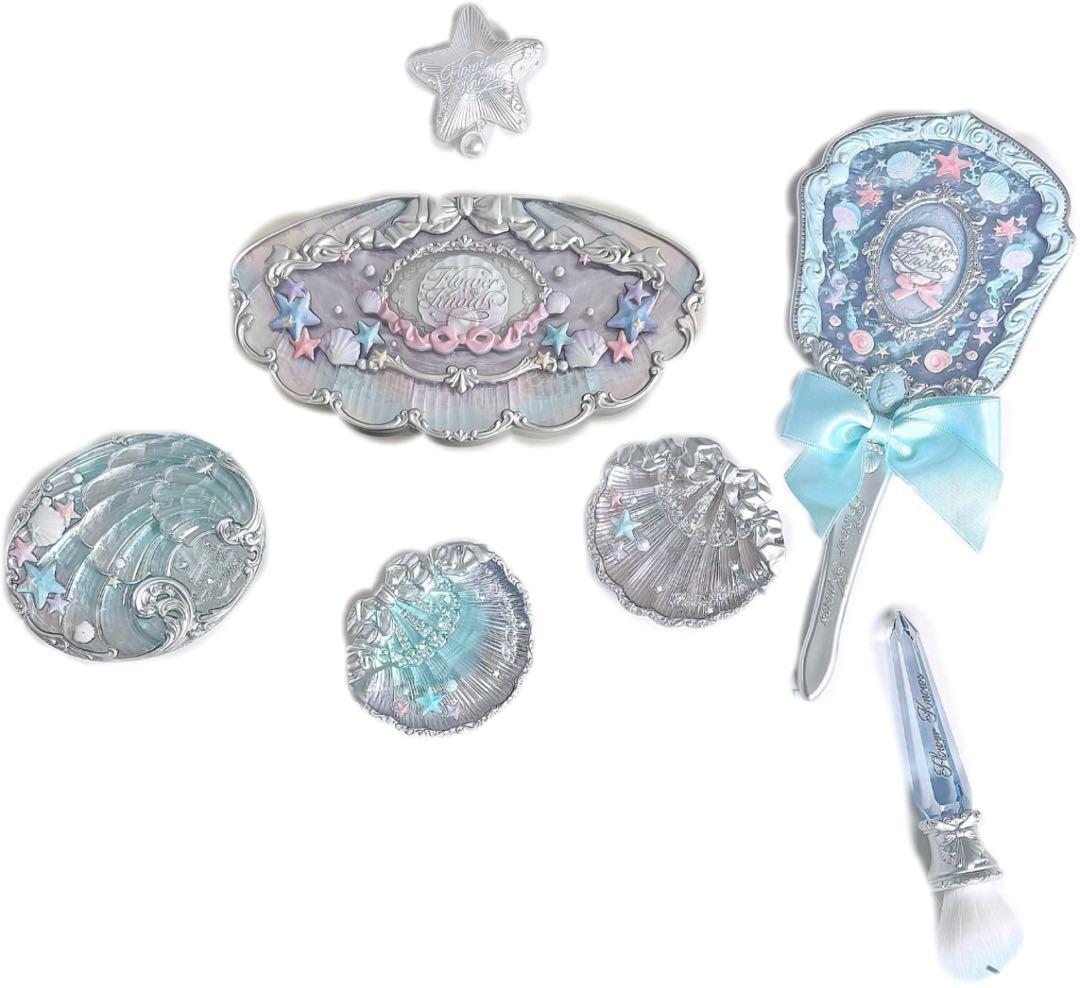 【翌日発送】フラワーノーズ新作！爽やかなブルー系コスメ8点セット登場✨