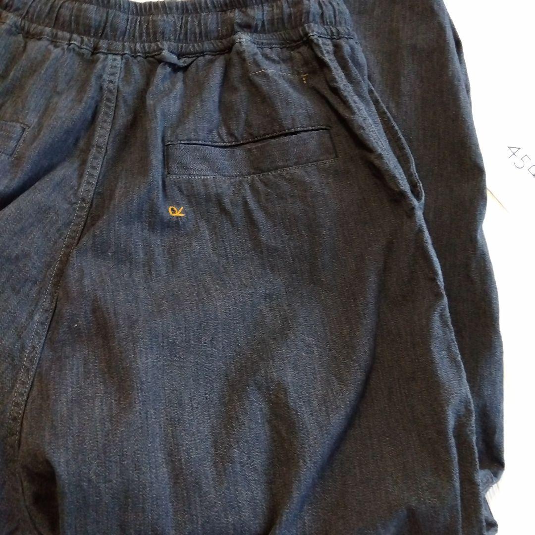 45R★撚杢平の908テントパンツ（インディゴ）