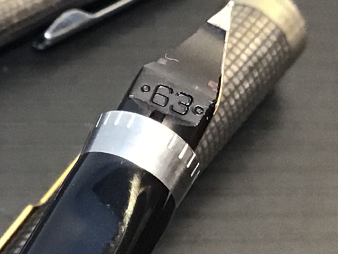 パーカー 75 スタ ーリングシルバー 初期型 14金63 万年筆