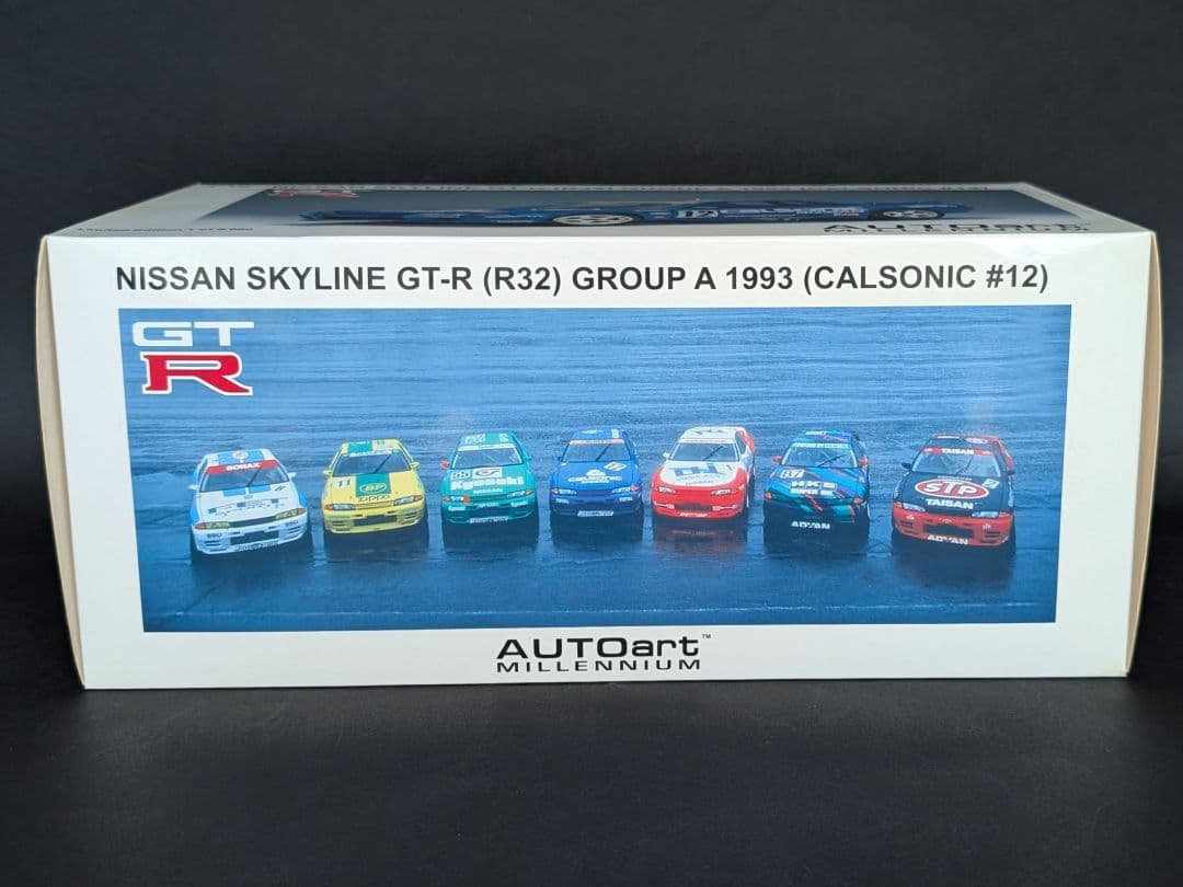オートアート 1/18 日産スカイライン GT-R R32 カルソニック #12