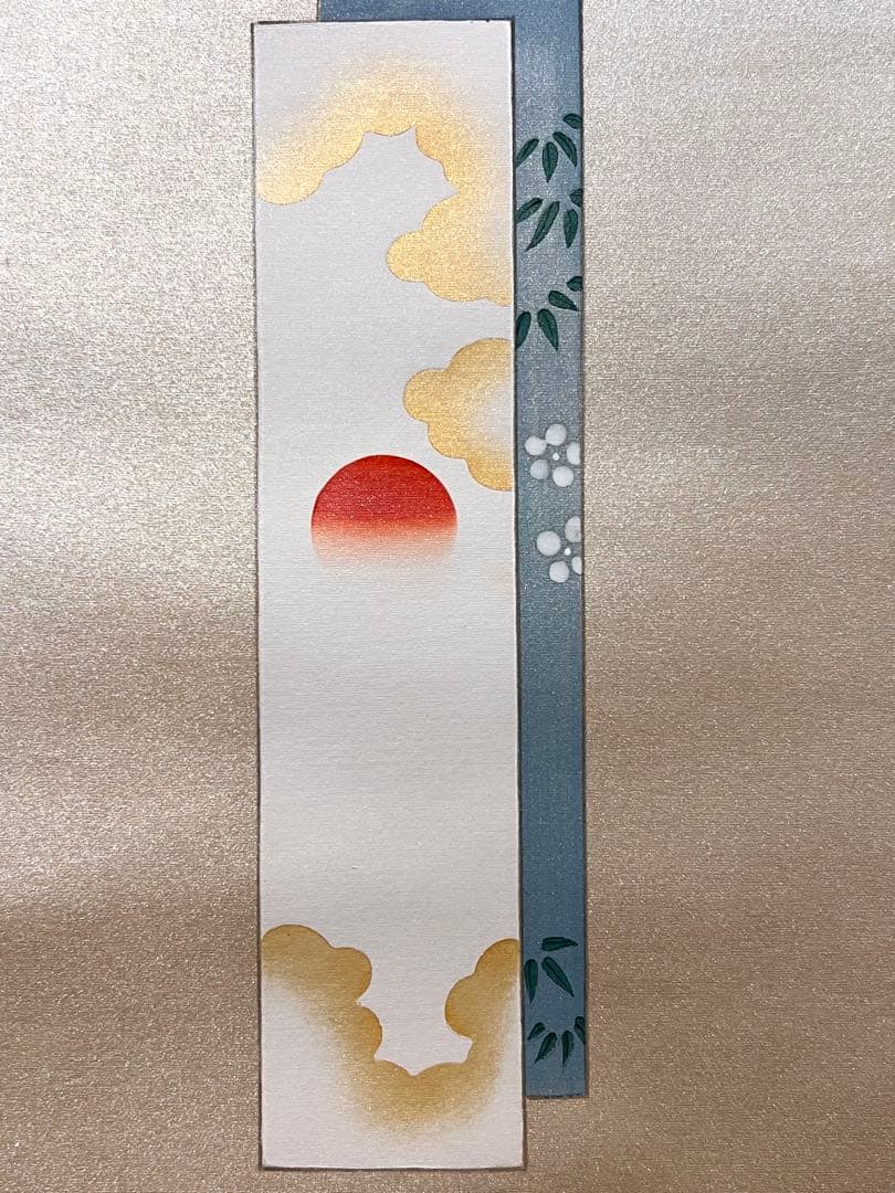 国井幸雪 直筆『立雛』 絹本 共箱 雛祭り ひな祭り 日本画 掛け軸 掛軸