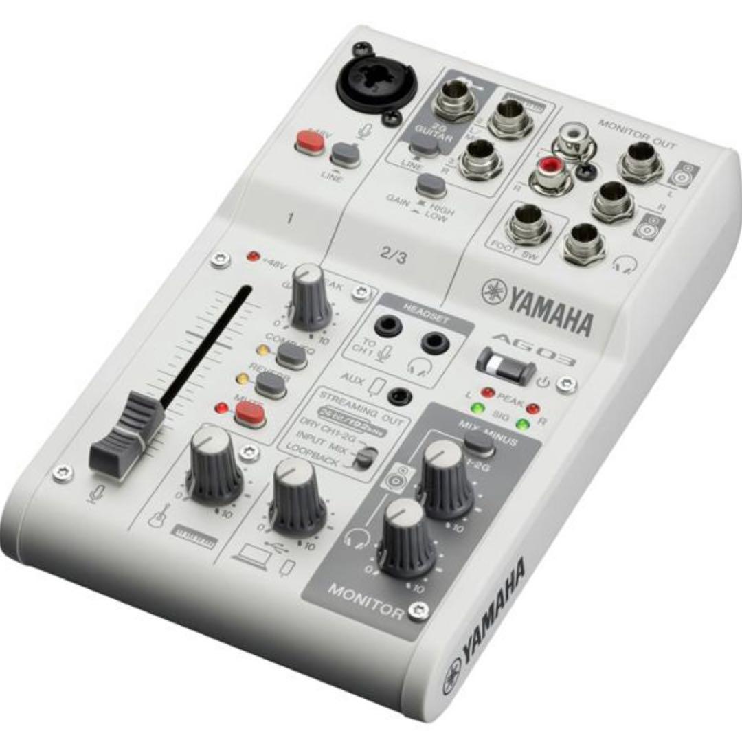 配信機材セット AT2020 マイク YAMAHA AG03MK2 本格的配信 - メルカリ