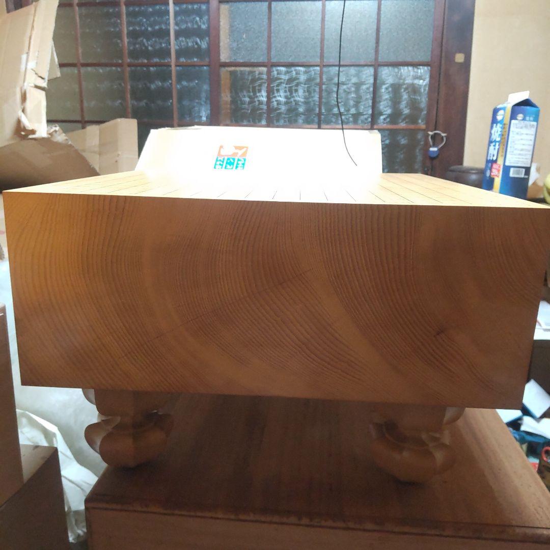 最終価格！宮崎県日向産脚付き碁盤5.5寸　新品未使用品