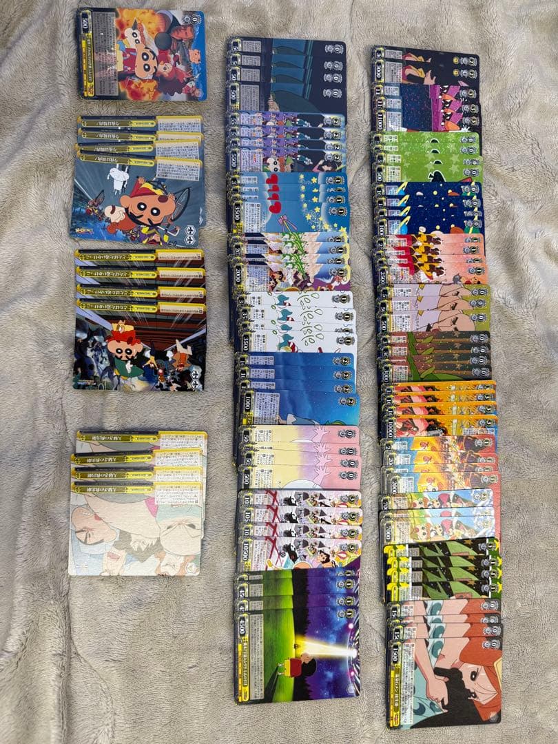 ヴァイスシュヴァルツ クレヨンしんちゃん 門電デッキ➕パーツ