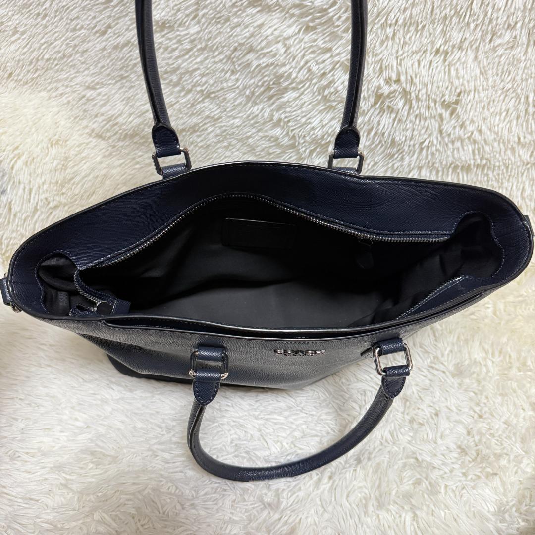 COACH コーチ ベケット BECKETT C2842 A4 トートバッグ 紺