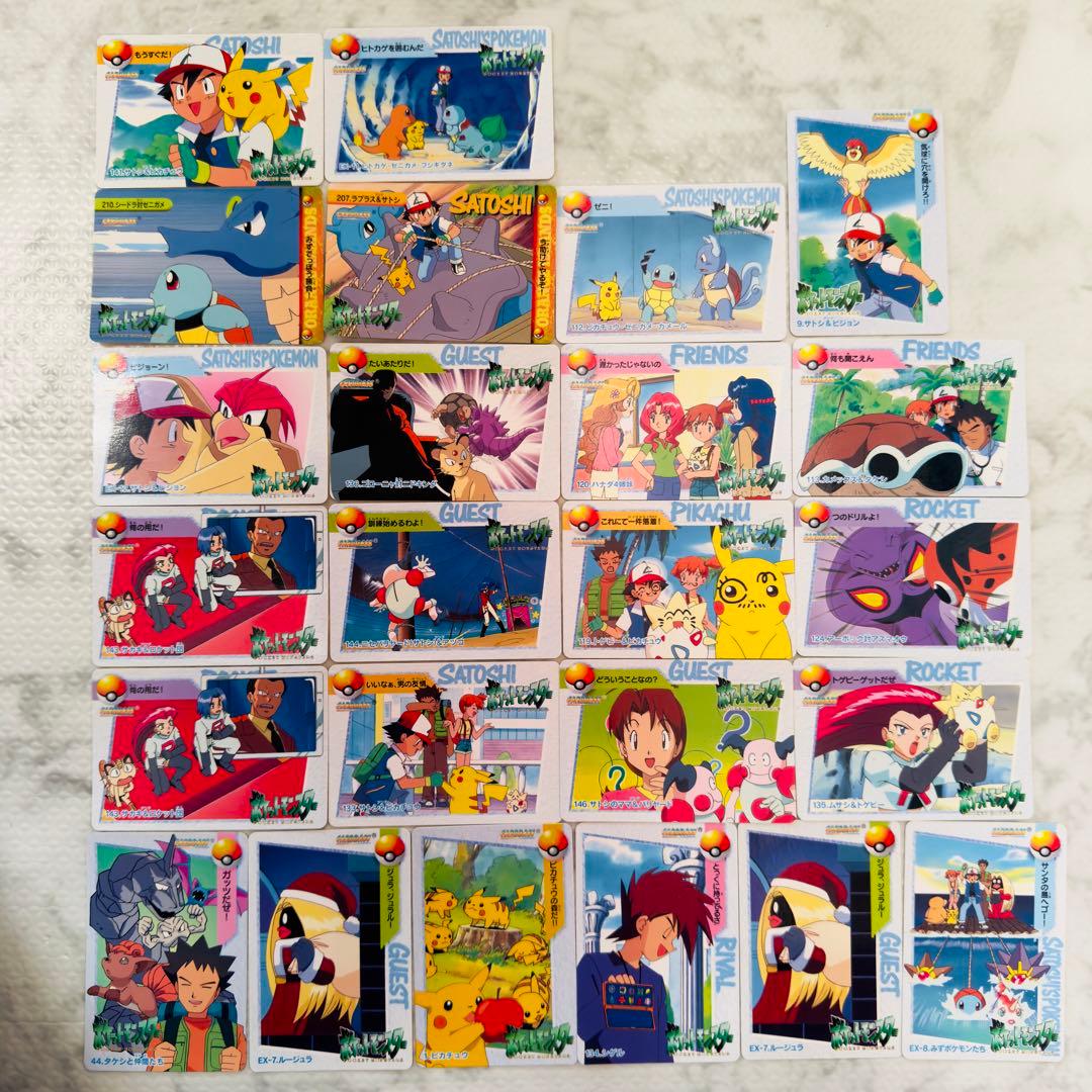 ポケモンカード カードダス アニメコレクション 24枚 ピカチュウの森だ