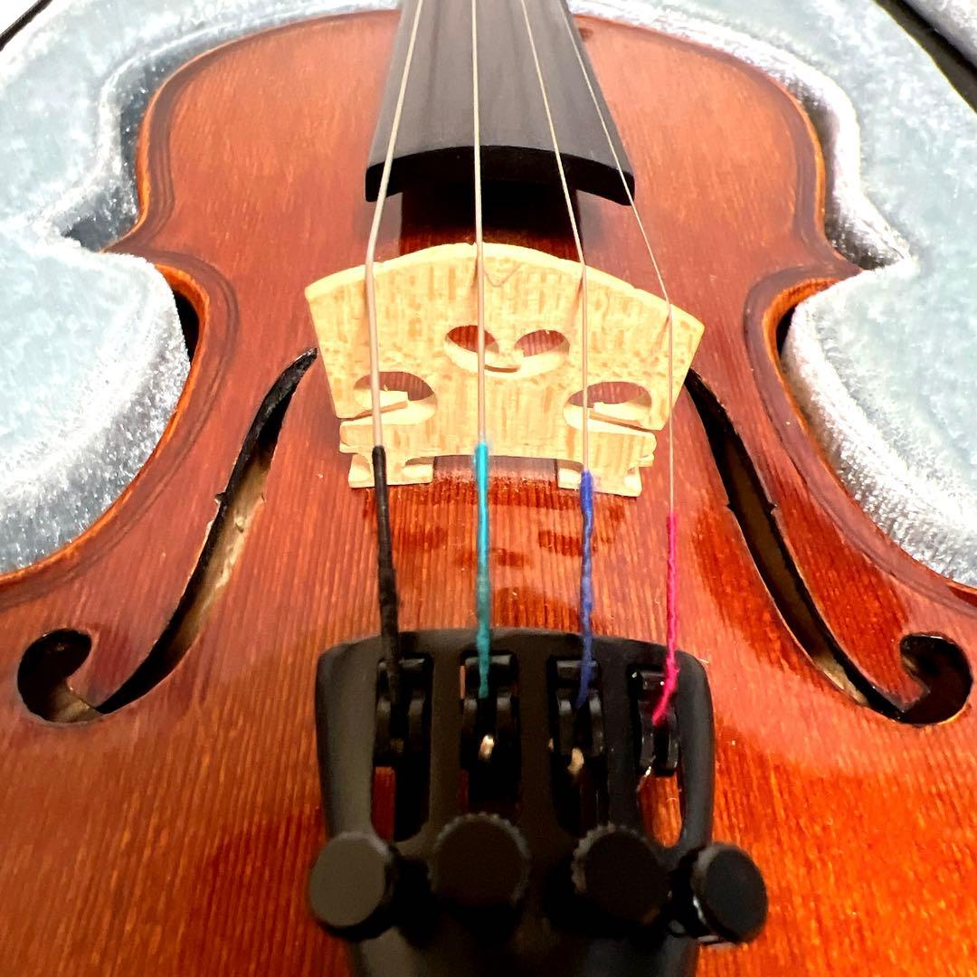 美品】SANREMO 1/4 バイオリン 美虎杢 希少 VL1CB イタリア製