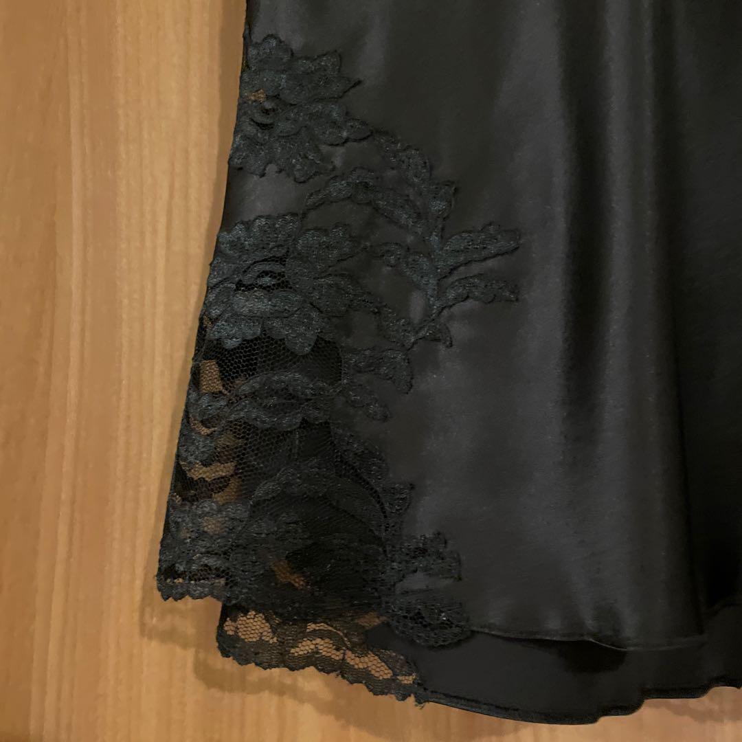 VIVIENNE TAM シルクレーススカート