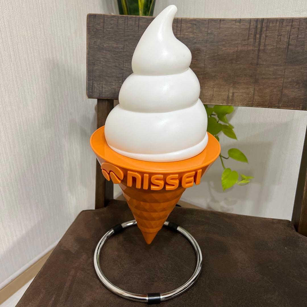 nISSEI ニッセイ ソフトクリーム ランプ インテリア