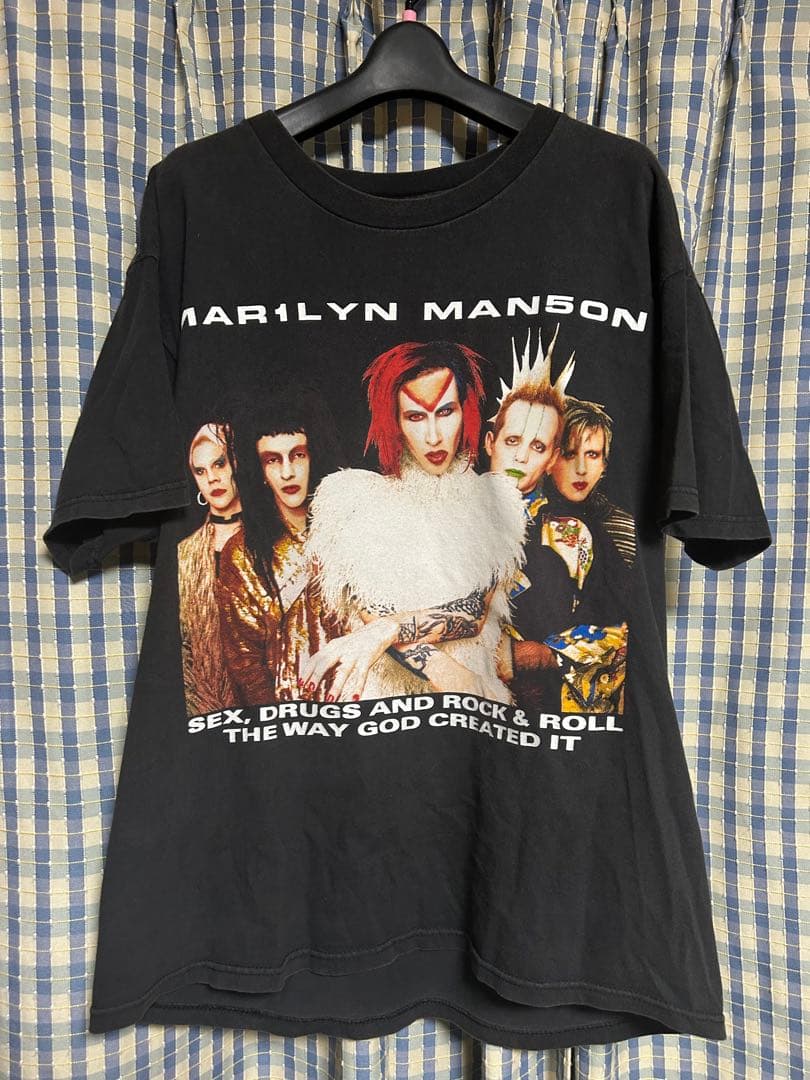 美品 MARILYN MANSON Rob Zombie コラボバンドTシャツ