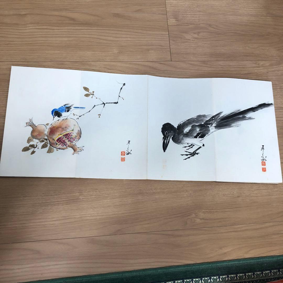 掛け軸　絵帳(1)骨董品　美術品