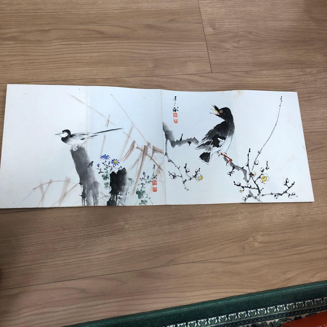 掛け軸　絵帳(1)骨董品　美術品