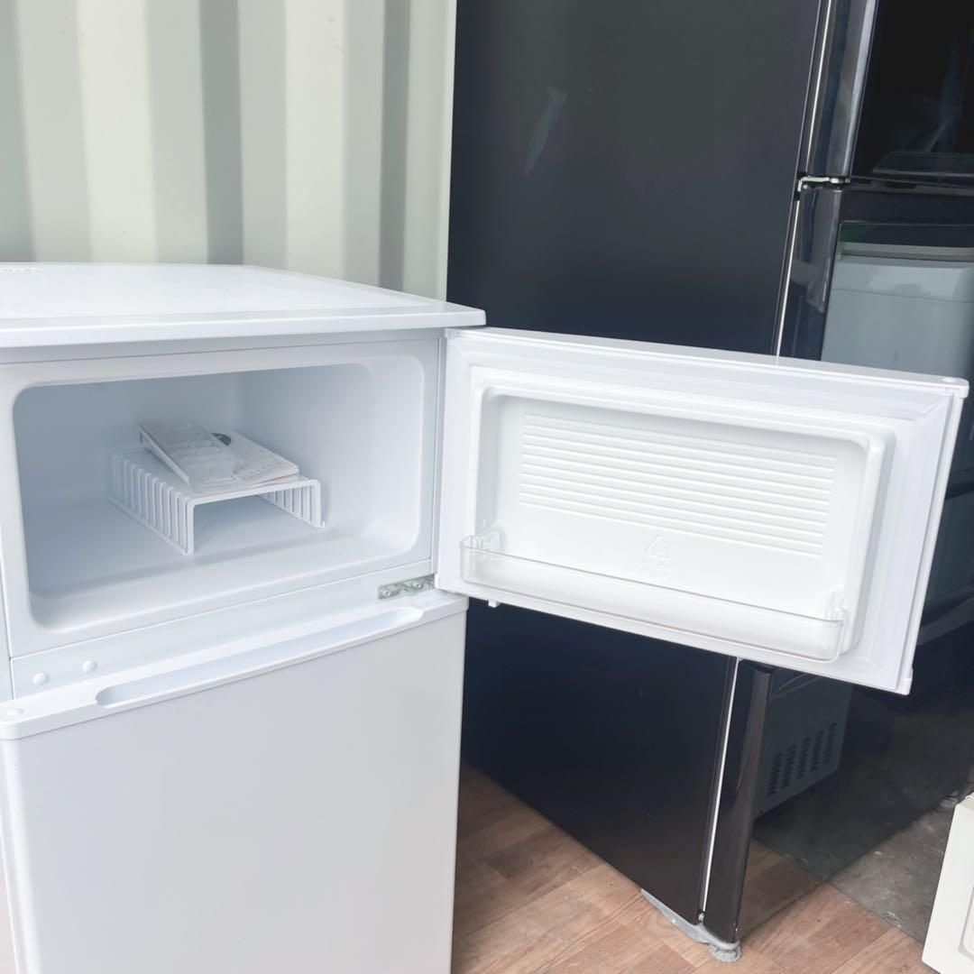 取付無料！高性能・高年式 シンプルホワイトインテリア小さめ便利サイズ冷蔵庫！