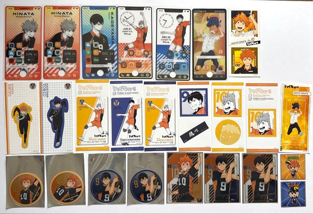 ハイキュー‼︎ アクスタ アトコ ぬい 缶バッジ等500点以上まとめ売り